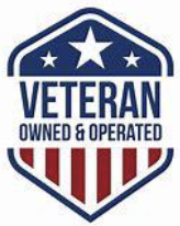 Veteran-owned and -operated badge